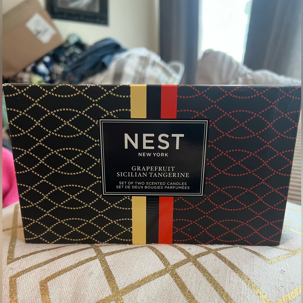 NEST Grapefruit Sicilian Tangerine Candle Set